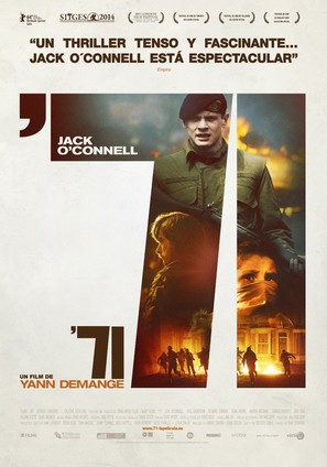 &#039;71 - Spanish Movie Poster (thumbnail)