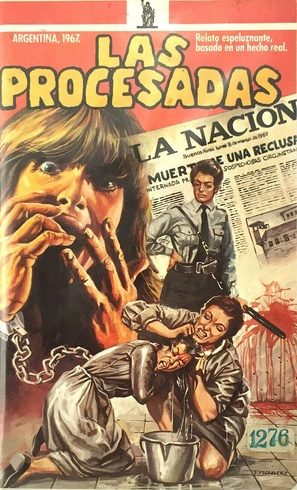 Las procesadas - Spanish VHS movie cover (thumbnail)