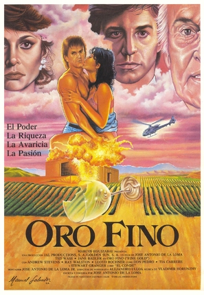 Oro fino - Spanish Movie Poster (thumbnail)