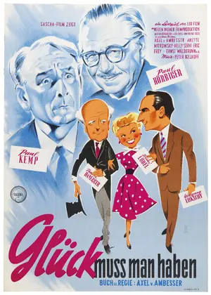 Drei, von denen man spricht Poster