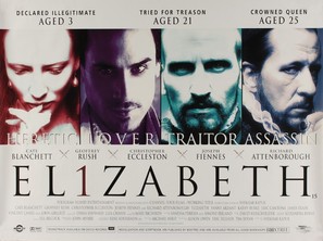 Elizabeth - British Theatrical movie poster (thumbnail)