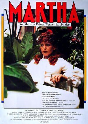 Martha - German Movie Poster (thumbnail)