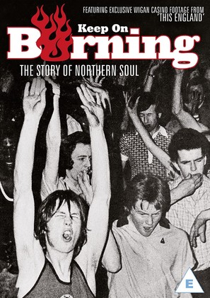 Keep on Burning: The Story of Northern Soul - British DVD movie cover (thumbnail)