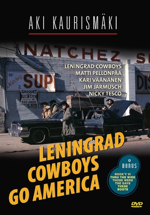 Leningrad Cowboys Go America - Finnish DVD movie cover (thumbnail)