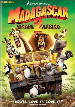 Madagascar: Escape 2 Africa - DVD movie cover (thumbnail)