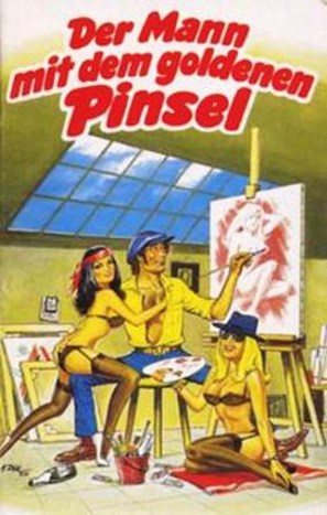 Der Mann mit dem goldenen Pinsel - German Movie Poster (thumbnail)