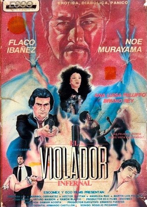 El violador infernal - Mexican Movie Poster (thumbnail)