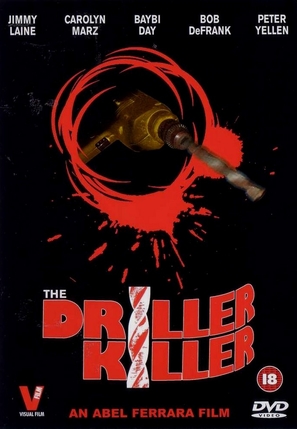 The Driller Killer - British Movie Cover (thumbnail)