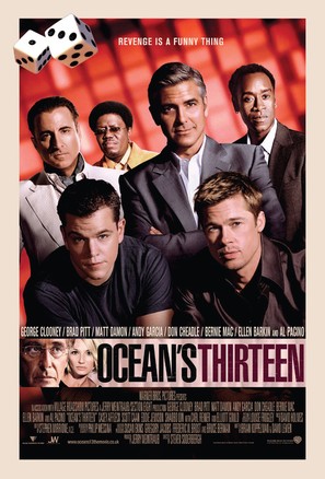 Ocean&#039;s Thirteen - British Movie Poster (thumbnail)
