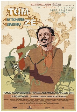 Tom Z&eacute; Astronauta Libertado - Spanish Movie Poster (thumbnail)