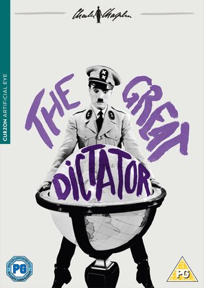 The Great Dictator - British DVD movie cover (thumbnail)