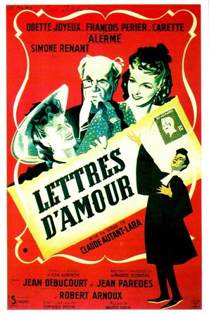 Lettres d&#039;amour - French Movie Poster (thumbnail)