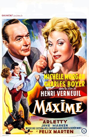 Maxime - Belgian Movie Poster (thumbnail)