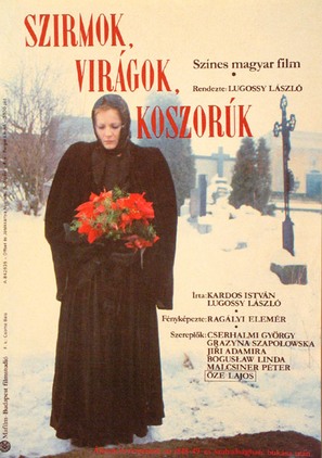 Szirmok, vir&aacute;gok, koszor&uacute;k - Hungarian Movie Poster (thumbnail)