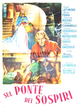 Sul ponte dei sospiri - Italian Movie Poster (thumbnail)