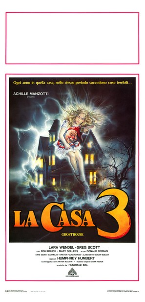 La casa 3 - Ghosthouse - Italian Movie Poster (thumbnail)