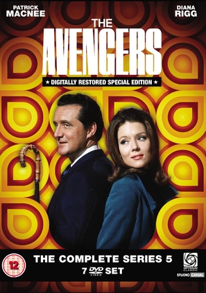 &quot;The Avengers&quot; - British DVD movie cover (thumbnail)