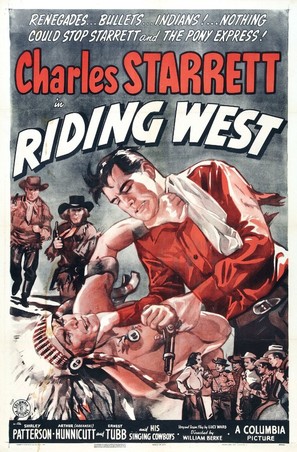 Riding West - Movie Poster (thumbnail)