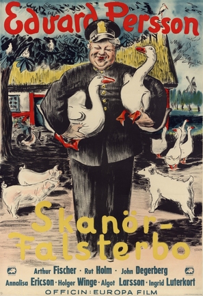 Skan&ouml;r-Falsterbo - Swedish Movie Poster (thumbnail)