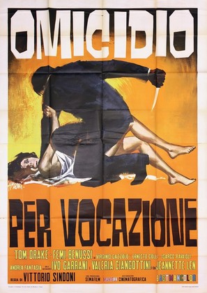 Omicidio per vocazione - Italian Movie Poster (thumbnail)