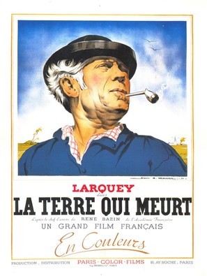 La terre qui meurt - French Movie Poster (thumbnail)