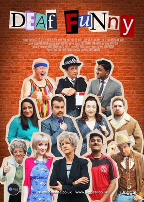 &quot;Deaf Funny&quot; - British Movie Poster (thumbnail)