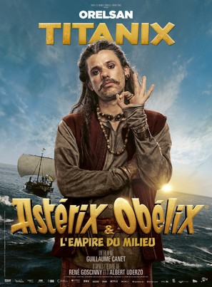 Ast&eacute;rix &amp; Ob&eacute;lix: L&#039;Empire du Milieu - French Movie Poster (thumbnail)