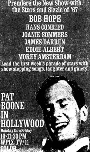 &quot;Pat Boone in Hollywood&quot; - poster (thumbnail)