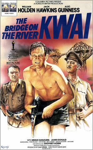 The Bridge on the River Kwai - VHS movie cover (thumbnail)