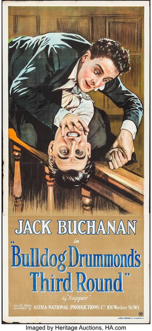 Bulldog Drummond&#039;s Third Round - British Movie Poster (thumbnail)