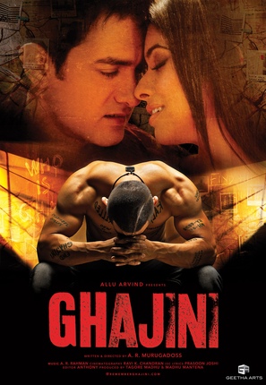 Ghajini - Indian Movie Poster (thumbnail)