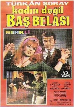 Kadin degil, bas belasi - Turkish Movie Poster (thumbnail)