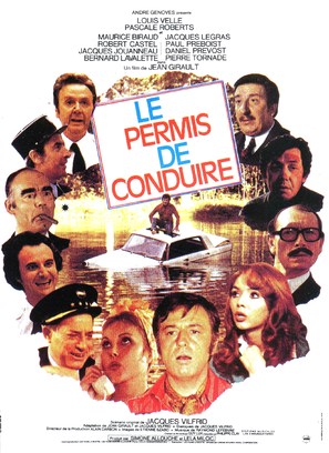 Le permis de conduire - French Movie Poster (thumbnail)