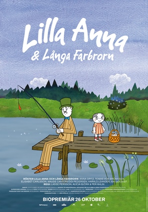 Lilla Anna och L&aring;nga farbrorn - Swedish Movie Poster (thumbnail)