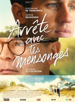 Arr&ecirc;te avec tes mensonges - French Movie Poster (thumbnail)