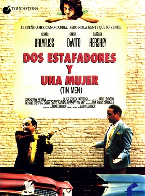 Tin Men - Spanish DVD movie cover (thumbnail)