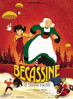 B&eacute;cassine - Le tr&eacute;sor viking - French Movie Poster (thumbnail)