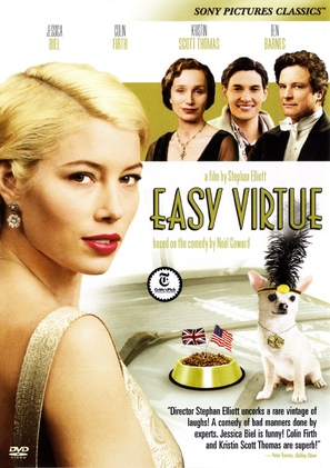 Easy Virtue - DVD movie cover (thumbnail)