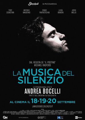La musica del silenzio - Italian Movie Poster (thumbnail)