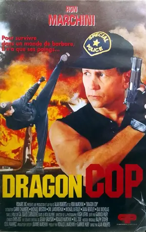 Karate Cop - French VHS movie cover (thumbnail)