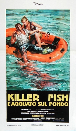 Killer Fish - Italian Movie Poster (thumbnail)