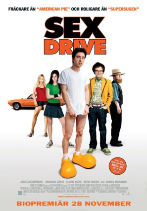 Sex Drive - Swedish Movie Poster (thumbnail)