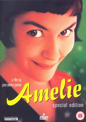 Le fabuleux destin d&#039;Am&eacute;lie Poulain - British DVD movie cover (thumbnail)