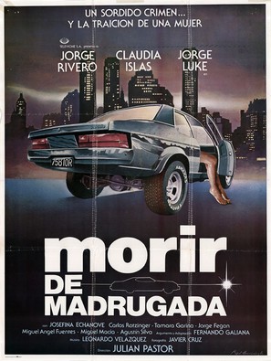 Morir de madrugada - Mexican Movie Poster (thumbnail)