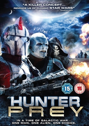 Hunter Prey - British DVD movie cover (thumbnail)