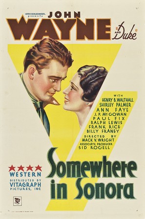 Somewhere in Sonora - Movie Poster (thumbnail)