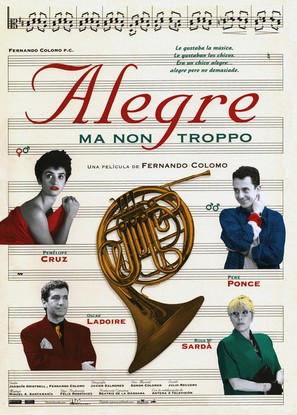 Alegre ma non troppo - Spanish Movie Poster (thumbnail)