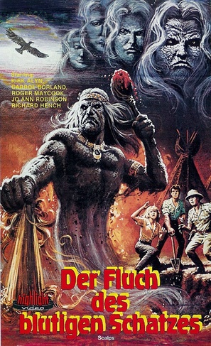 Scalps - German VHS movie cover (thumbnail)