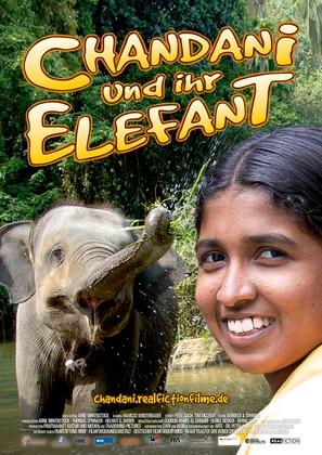 Chandani: The Daughter of the Elephant Whisperer - German Movie Poster (thumbnail)