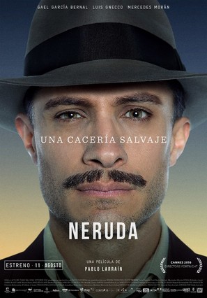 Neruda - Chilean Movie Poster (thumbnail)